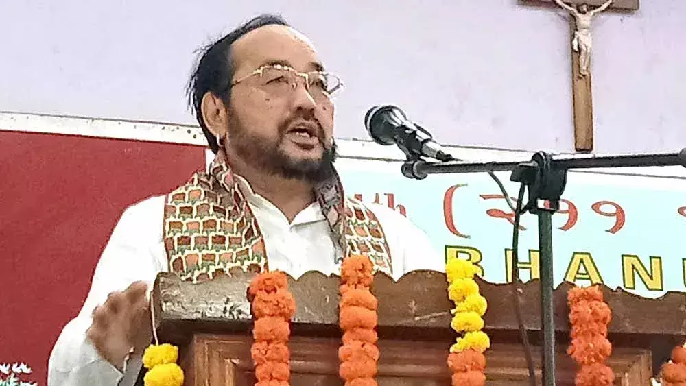 Nagaland :  वाई. पैटन ने दीमापुर में 211वीं भानु जयंती समारोह में शिरकत की