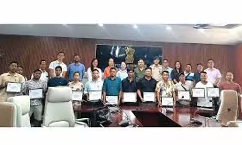 Nagaland : मोन में 19 स्कूल तंबाकू मुक्त घोषित Nagaland : मोन में 19 स्कूल तंबाकू मुक्त घोषित