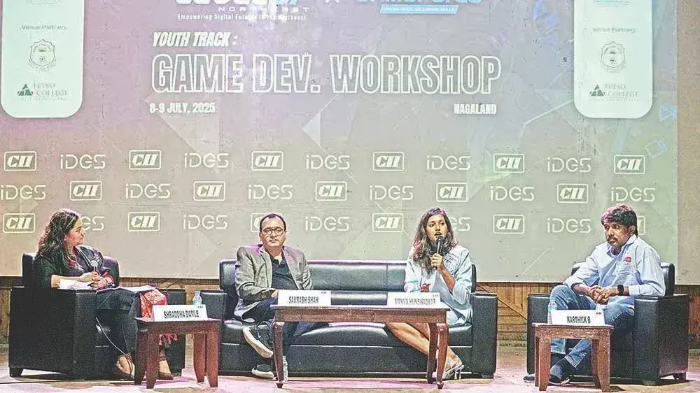 Nagaland में गेमिंग और रचनात्मक तकनीक कार्यक्रम का आयोजन Nagaland में गेमिंग और रचनात्मक तकनीक कार्यक्रम का आयोजन