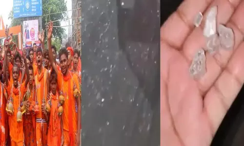 Delhi: कांवड़ मार्ग पर कांच के टुकड़े मिलने की गुत्थी सुलझी Delhi: कांवड़ मार्ग पर कांच के टुकड़े मिलने की गुत्थी सुलझी