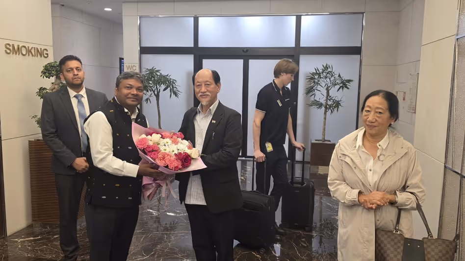 Nagaland  के कलाकार मॉस्को पहुंचे; इंडिया फेस्ट में प्रस्तुति देंगे