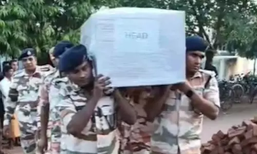 ट्रेन हादसे में शहीद ITBP जवान तुलेश उर्वशा को डारागांव में दी गई अंतिम विदाई