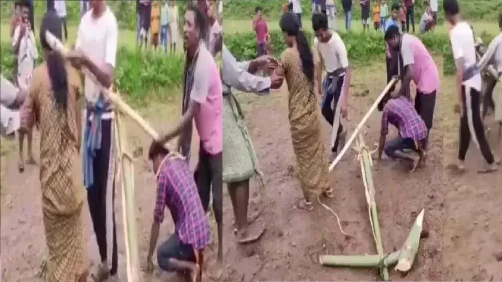 Koraput: परंपरा के नाम पर प्रेमी जोड़े के साथ हुई शर्मनाक हरकत