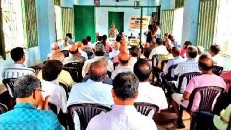 Goa कम्युनिडाड सामुदायिक भूमि पर अवैध निर्माणों के नियमितीकरण का विरोध करने के लिए एकजुट हुए Goa कम्युनिडाड सामुदायिक भूमि पर अवैध निर्माणों के नियमितीकरण का विरोध करने के लिए एकजुट हुए