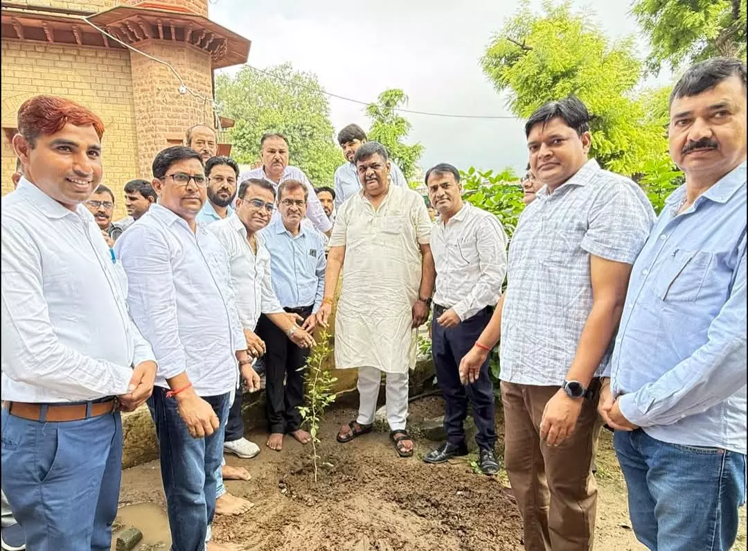 Jaipur: आमजन अधिकाधिक पौधारोपण कर हरियालो राजस्थान अभियान में निभाए भागीदारी Jaipur: आमजन अधिकाधिक पौधारोपण कर हरियालो राजस्थान अभियान में निभाए भागीदारी