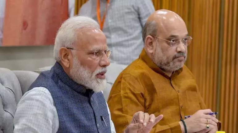 पीएम मोदी और अमित शाह को जान से मारने की धमकी, भाजपा नेता ने पुलिस में शिकायत दर्ज कराई पीएम मोदी और अमित शाह को जान से मारने की धमकी, भाजपा नेता ने पुलिस में शिकायत दर्ज कराई
