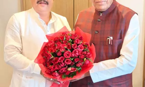 राजेश सिंह ने जगदंबिका पाल को दी बधाई एवं शुभकामनाएं