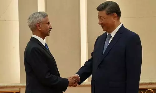 जयशंकर ने की चीनी राष्ट्रपति से मुलाकात