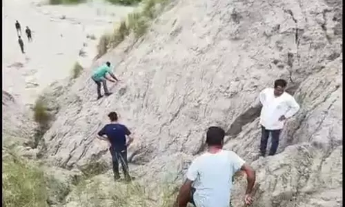 डंप राख में मिली लाश, शिनाख्त में जुटी पुलिस