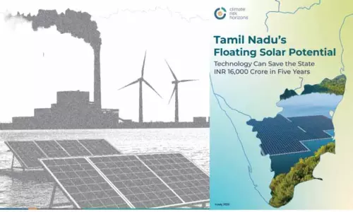 तैरते सौर संयंत्रों से तमिलनाडु को 5 वर्षों में 16,000 करोड़ रुपये की बचत: Climate think tank