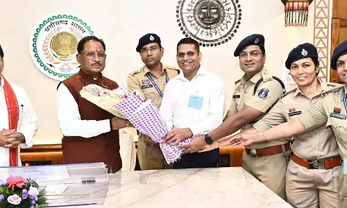 CM विष्णुदेव साय से राज्य पुलिस सेवा अधिकारियों ने की भेंट