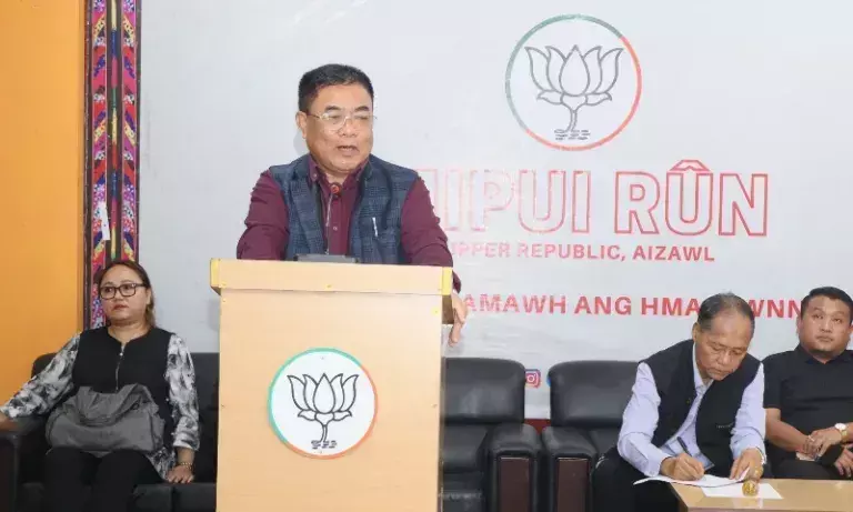 Mizoram की वित्तीय समस्याओं पर गरमाई सियासत, भाजपा ने जेडपीएम पर साधा निशाना