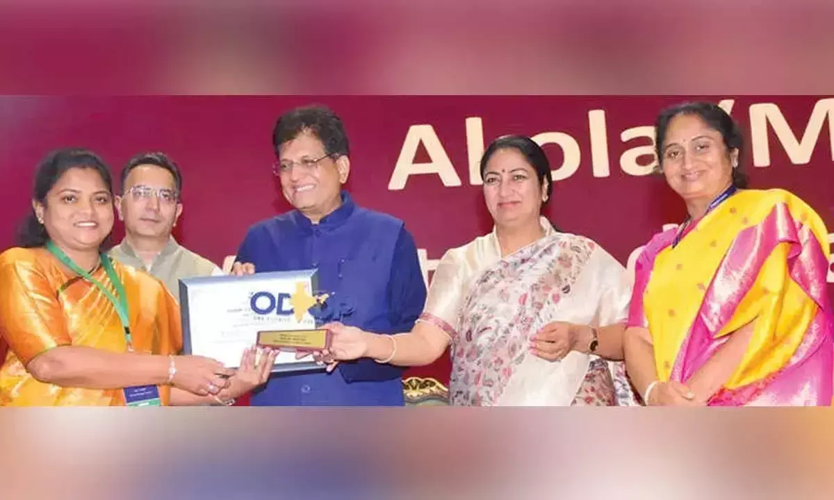 Andhra: क्रोशिया लेस उत्पादों के लिए ओडीओपी पुरस्कार