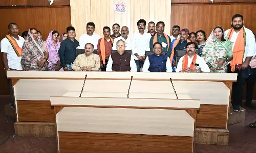 राजनांदगांव के नागरिक प्रतिनिधिमंडल ने की मुख्यमंत्री से सौजन्य भेंट