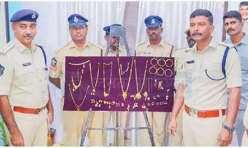 Andhra: चोर गिरफ्तार, 37 लाख रुपये का सोना बरामद