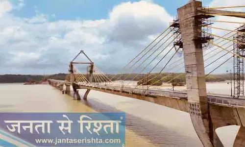 Karnataka के शिवमोग्गा में भारत का दूसरा सबसे लंबा केबल-शैली का पुल बना