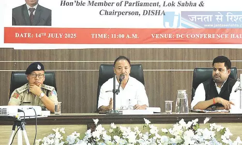 Nagaland : एस. सुपोंगमेरेन ने दिशा समीक्षा जारी रखी बैठक आयोजित की