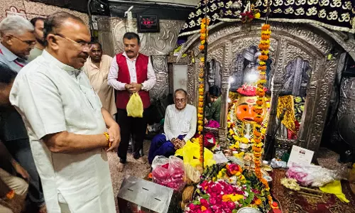Jaipu: देवनानी ने किये महाकाल और ओंकारेश्वर ज्योर्तिलिंग के दर्शन
