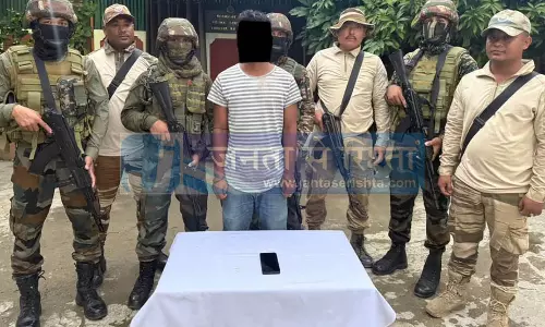 Manipur सुरक्षा अभियान छह उग्रवादी गिरफ्तार