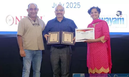 CUJ को एक बार फिर NPTEL स्वयं प्रमाणन में ‘ए’ ग्रेड से सम्मानित किया