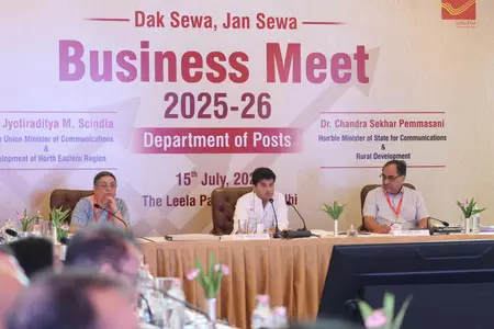 वित्त वर्ष 2025-26 में सरकार ने भारतीय डाक को दिया 20-30 प्रतिशत की ग्रोथ का टारगेट : केंद्रीय मंत्री वित्त वर्ष 2025-26 में सरकार ने भारतीय डाक को दिया 20-30 प्रतिशत की ग्रोथ का टारगेट : केंद्रीय मंत्री