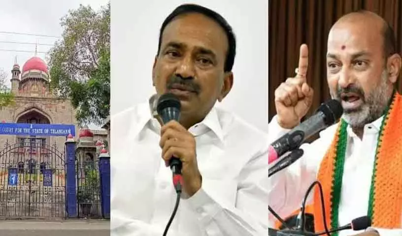 Telangana HC ने बंदी संजय और इटेला राजेंदर के खिलाफ मामले रद्द कर दिए Telangana HC ने बंदी संजय और इटेला राजेंदर के खिलाफ मामले रद्द कर दिए