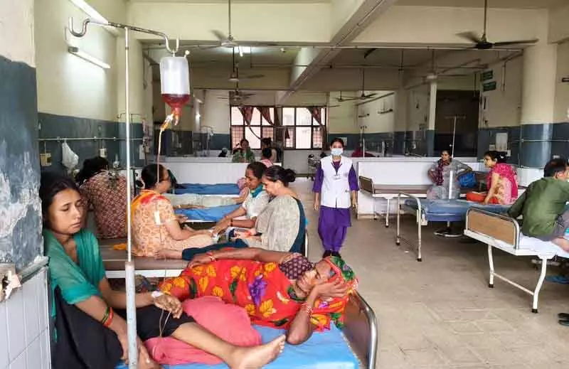Jalandhar सिविल अस्पताल में डॉक्टरों के 44% पद खाली Jalandhar सिविल अस्पताल में डॉक्टरों के 44% पद खाली
