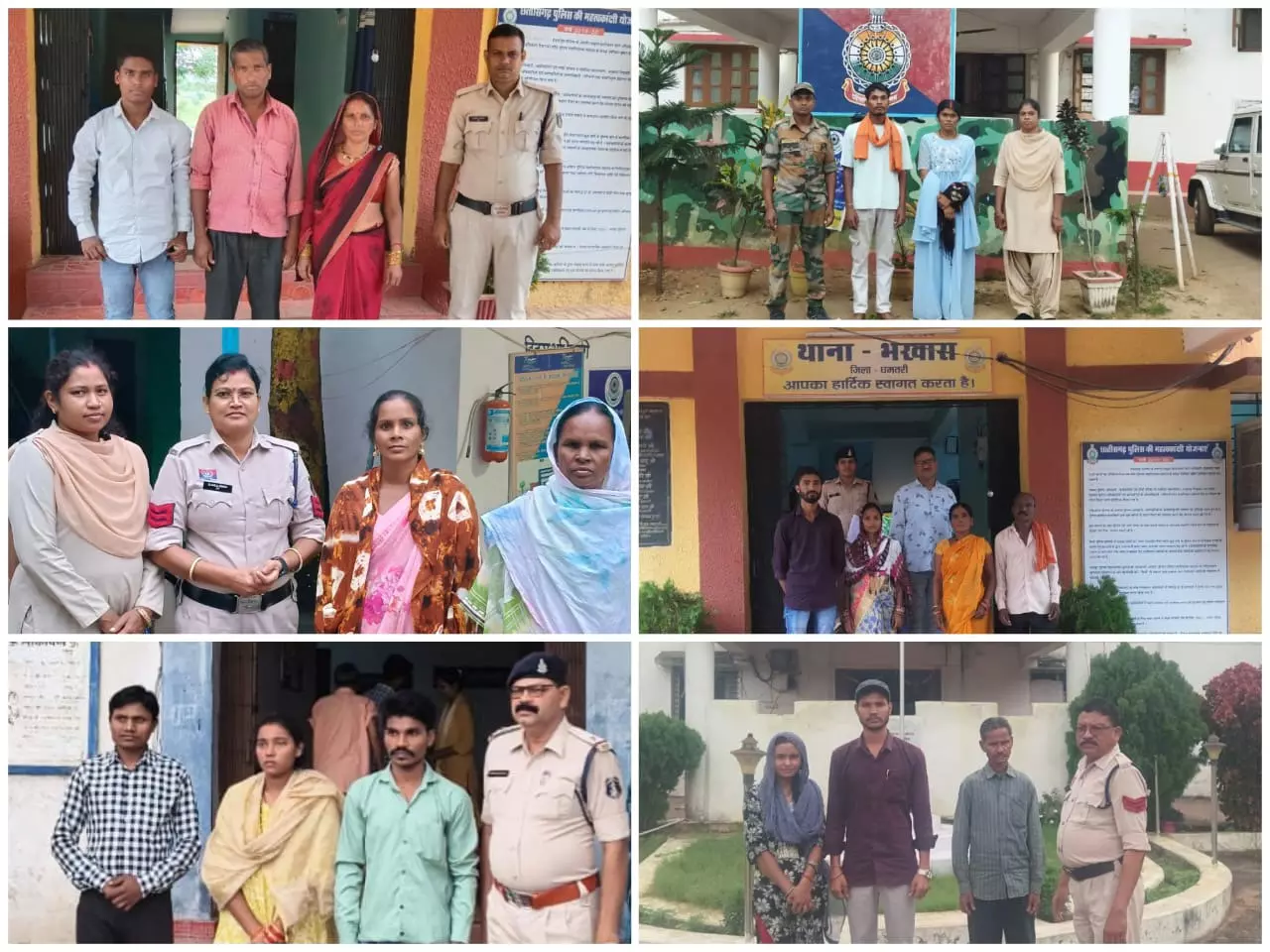 धमतरी पुलिस ने लापता 52 महिला-पुरुष को ढूंढा, परिजनों की लौटाई खुशियाँ धमतरी पुलिस ने लापता 52 महिला-पुरुष को ढूंढा, परिजनों की लौटाई खुशियाँ