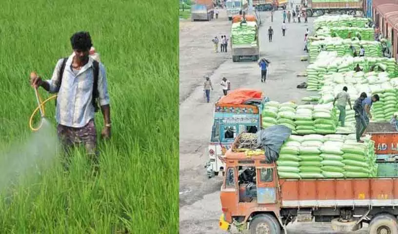 Telangana में खरीफ सीजन में उर्वरक की कमी के कारण किसान रात भर कतार में खड़े रहे Telangana में खरीफ सीजन में उर्वरक की कमी के कारण किसान रात भर कतार में खड़े रहे