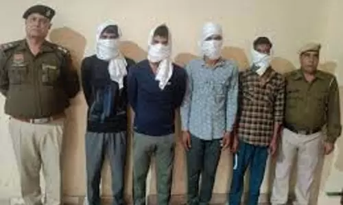 पलवल पुलिस ने लुटेरों के गिरोह का भंडाफोड़ किया, 4 गिरफ्तार