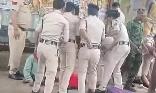 विधानसभा घेरने निकले दिव्यांगों के साथ मारपीट, पुलिस पर आरोप