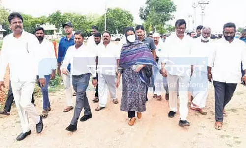 Andhr के कलेक्टर ने अधिकारियों से कहा, एसटी कॉलोनियों में बुनियादी ढांचे में सुधार करें