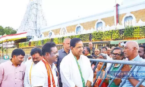 Andhra: टीटीडी अध्यक्ष ने तिरुमला में किया औचक निरीक्षण