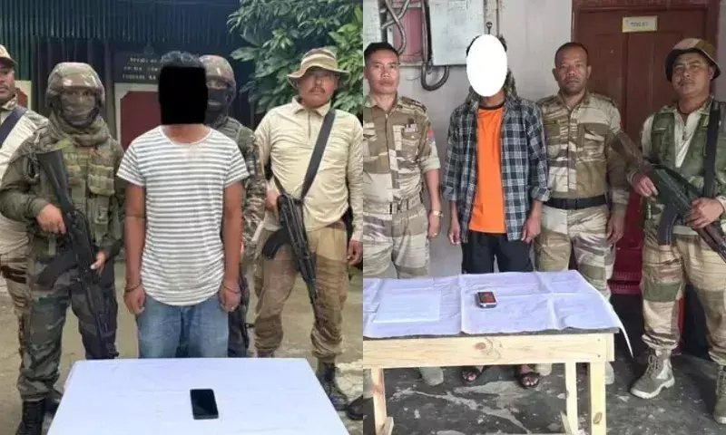 Manipur घाटी में गिरफ्तार दो विद्रोहियों में विदेश प्रशिक्षित पीएलए भी शामिल