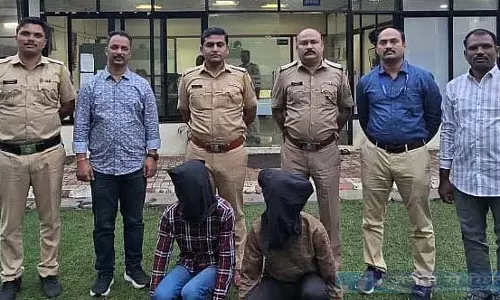 नांदेड़ के बुधवार पेठ में जबरन वसूली, दो आरोपियों की गिरफ्तारी