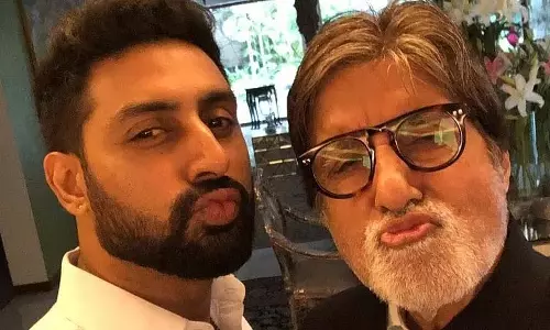 अमिताभ बच्चन ने अभिषेक के अभिनय पर की जोरदार तारीफ
