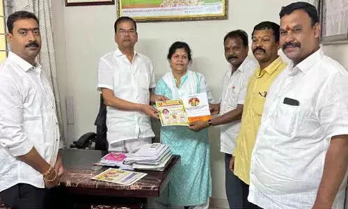 देवस्थानम समिति ने विधायक को अंबरपेट महंकाली बोनाला में आमंत्रित किया