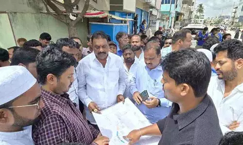 विधायक प्रकाश गौड़ ने किया विकास कार्यों का निरीक्षण