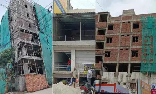 फर्श तो ठीक हैं, लेकिन बिना अनुमति के विशाल संरचनाएं बनाई जा रही