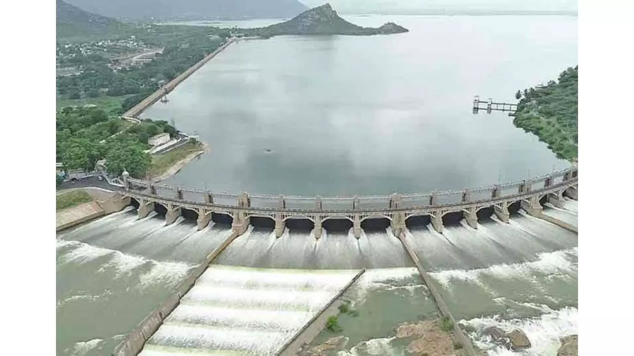 Tamil Nadu : मेट्टूर बांध की स्थिति Tamil Nadu : मेट्टूर बांध की स्थिति