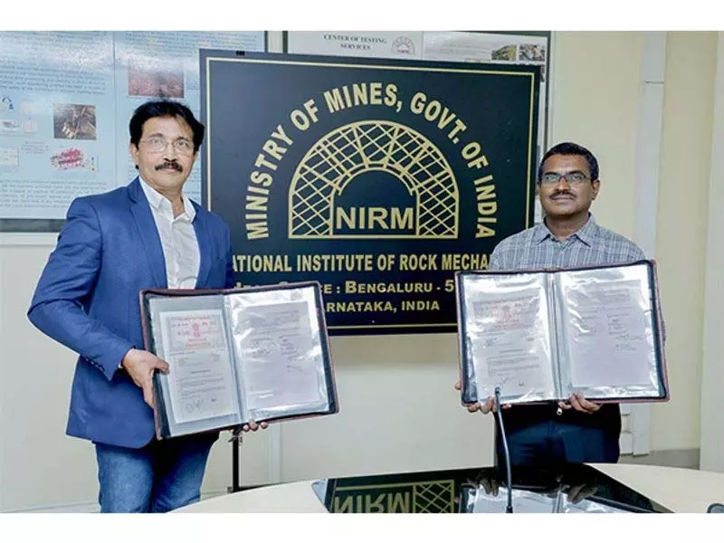 NIRM ने सिबी माइनिंग के साथ नियंत्रित विस्फोट परियोजनाओं पर समझौता किया NIRM ने सिबी माइनिंग के साथ नियंत्रित विस्फोट परियोजनाओं पर समझौता किया