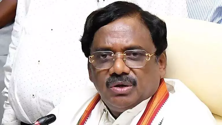 Telangana जल्द ही न्यूनतम मजदूरी बढ़ाएगा: मंत्री विवेक वेंकटस्वामी Telangana जल्द ही न्यूनतम मजदूरी बढ़ाएगा: मंत्री विवेक वेंकटस्वामी