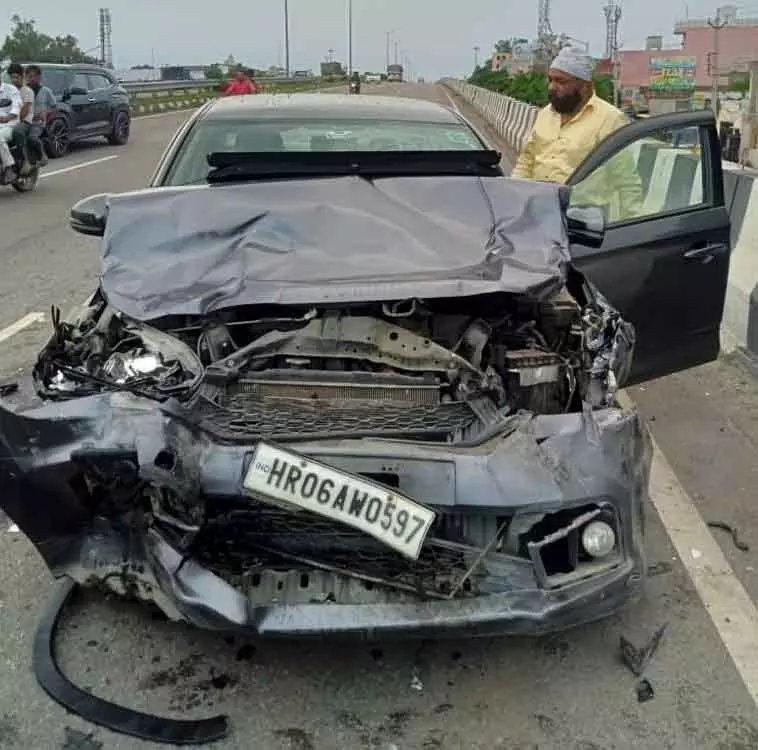 Jalandhar: सड़क दुर्घटना में दो घायल Jalandhar: सड़क दुर्घटना में दो घायल