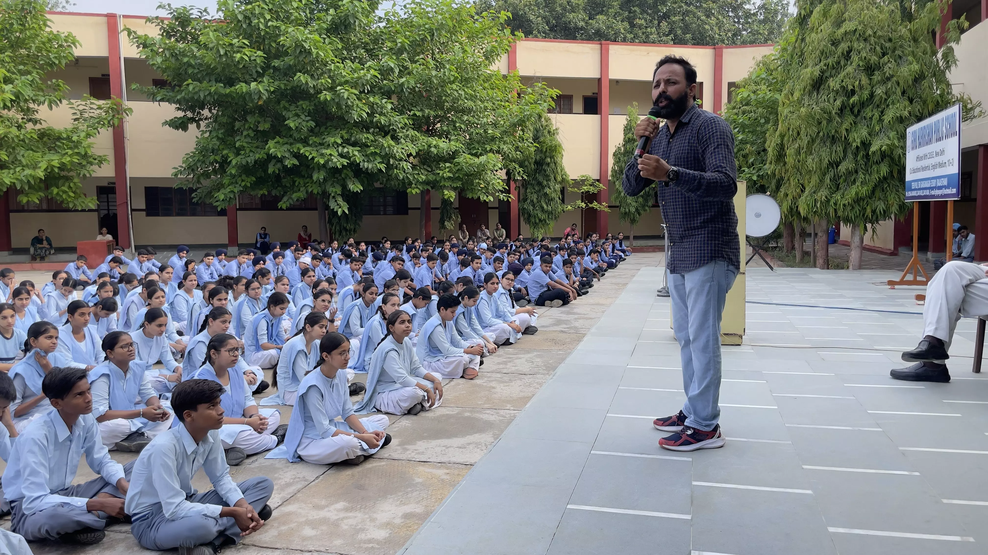 Sri Ganganagar: गुरु हरिकिशन पब्लिक स्कूल में नशामुक्ति कार्यक्रम आयोजित Sri Ganganagar: गुरु हरिकिशन पब्लिक स्कूल में नशामुक्ति कार्यक्रम आयोजित