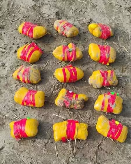 BSF ने भारत-पाकिस्तान सीमा पर 8.6 किलोग्राम हेरोइन जब्त की BSF ने भारत-पाकिस्तान सीमा पर 8.6 किलोग्राम हेरोइन जब्त की