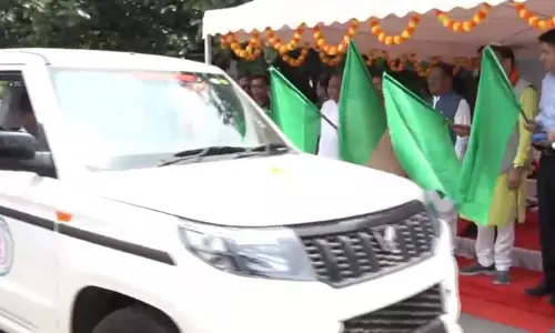नवीन वाहनों का फ्लैगिंग ऑफ कार्यक्रम, LIVE