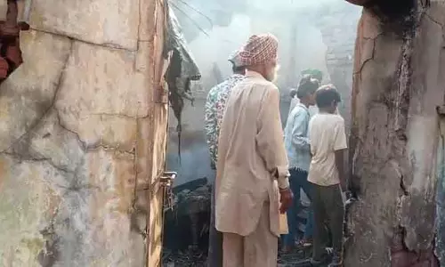 Patiala के एक गांव में नशेड़ी ने परिवार द्वारा पैसे देने से इनकार करने पर घर में आग लगा दी