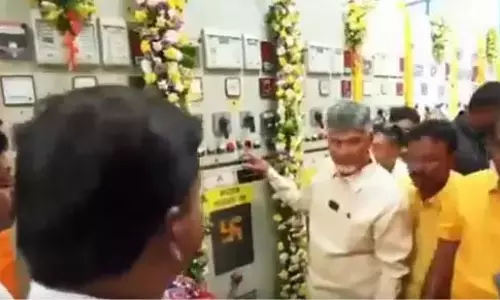 Andhra: मुख्यमंत्री ने हंड्री-नीवा परियोजना से पानी छोड़ा