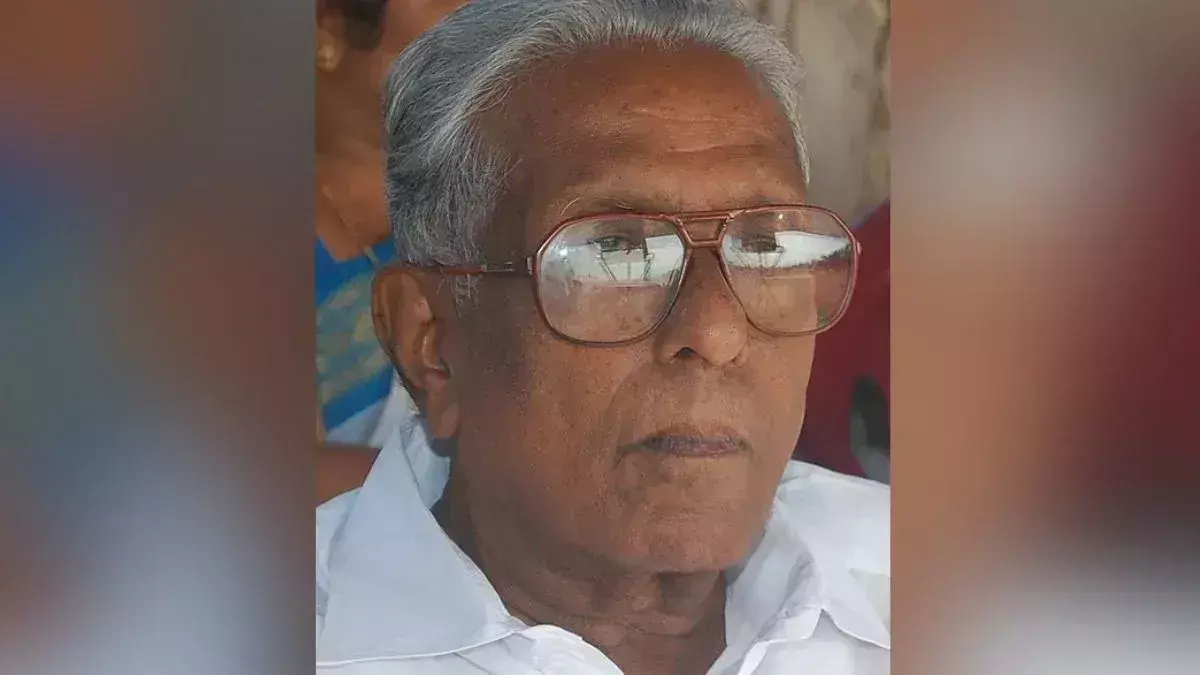 Kerala के पूर्व मंत्री सी वी पद्मराजन का 93 वर्ष की आयु में निधन