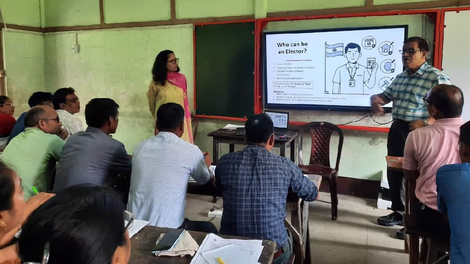 Assam : बारपेटा जिले में त्रुटिरहित मतदाता सूची सुनिश्चित करने के लिए